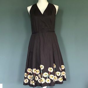 Boden halter A-line dress